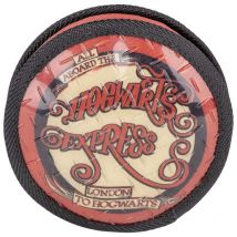 Harry Potter - Juguete para Perros de Color Rojo, Negro y Caqui - Diseño de Plataforma 9¾ - Tamaño 14x6x14cm - Juguete Redondo de Poliéster tpr