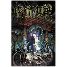 Jujutsu Kaisen 01 Poster – 61 x 91,5 cm – 150 g/m² Glanzpapier – Wanddekoration für Anime-Fans