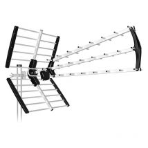 Tecatel - Julius Tv Uhf Tdt Triple Antenne pliable 18db Lte700 Noir Ant-julius700