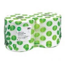 ValueX Jumbo Toilet Roll 2 Ply 410m White (Pack 6) - Maxima