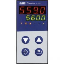 Quantrol LC200 Termostato l, j, t, k, e, n, s, r, Pt100, Pt1000, kty Relè 3 a (l x l x a) 80 x 48 x 96 mm - Jumo