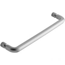 Furnipart - Junction - Asa 160mm 66 Efecto Inox Mate - junction - Tirador atemporal tipo asa