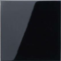 Jung - 1 parte Placca di copertura Commutatore Nero LS990SW 1 pz.