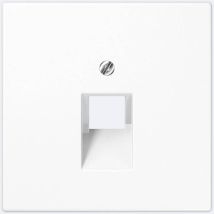 1 parte Placca di copertura presa uae/iae/isdn Bianco LS969-1UAWW 1 pz. - Jung