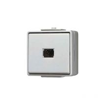 Jung 631 W Bouton-Poussoir Contact, 1 Broches