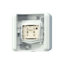 Jung - 8471.02LEDW knx bouton poussoir ba 1 COMPARTIMENT de wg mi position