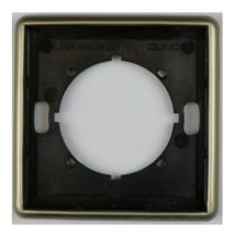 Jung - 981-354 Marco de montaje horizontal/vertical de 1 poste - Bronce dorado - LS981Msi,Mb