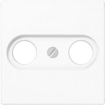 Abdeckung für Antennendosen, Thermoplast, Serie as/a, alpinweiß A561BFPLTVWW - Jung