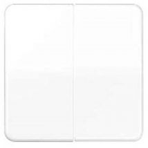 CD595WW Hubcap double white - CD500 - white - Jung