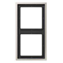 2fach Rahmen Abdeckung Edelstahl ES2982 1 St. - Jung