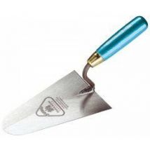 Maurerkelle Düsseldorf S-Hals 180 mm Carbonstahl Kelle Holzgriff - Jung Henkelmann