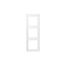Triple cadre ls blanc mat (référence : Jung LS983WWM)