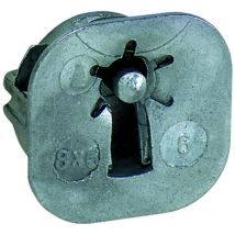 ASS 7507 Möbelschloss mit Zuhaltung – Zylinderlänge 23mm – Zylinderdurchmesser 22mm – Höhe Rosette 25,3mm – Breite Rosette 25,3mm – Einbautiefe 13,5mm