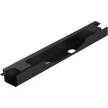 Kabelführung horizontal schwarz Kabelwanne 768 x 94 mm für Schreibtische - Cavo