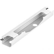 Kabelführung horizontal weiß Kabelwanne 768 x 94 mm für Schreibtische - Cavo