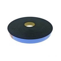 Kiso - Junta de doble cara Antracita Espesor 1mm Ancho 30mm - Por metro - 1749 1x30 n