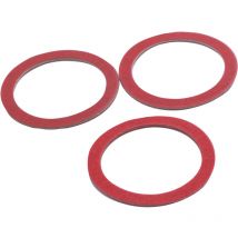 Quick Plomberie - Surtido de Juntas de Fibra Agua caliente/fría - 5 juntas de 1/2 + 5 juntas de 5/8 + 5 juntas de 3/4