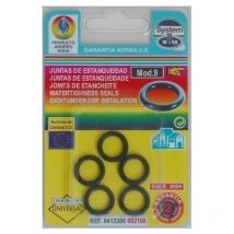 Junta fontan torica 9 estanquiedad goma mod 9 S&m 5 pz