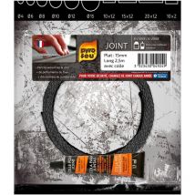 Pyrofeu - Junta plana para sartén e inserto longitud 2,5 m 15 x 1,2 mm