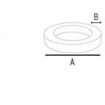 Junta Tórica AN-3 4,48 x 1,78 mm (100 unidades)