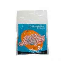 Juego de 10 arandelas de goma para tarros de vidrio de 10 cm - 612104 Le Parfait