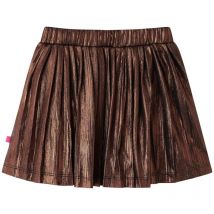 Jupe avec paillettes pour enfants cognac 140