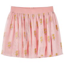 Jupe avec tulle pour enfants rose clair 140 vidaXL438311