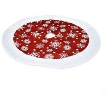 Jupe de sapin de Noël 100 cm, base, tapis de sol, décoration pour sapin de Noël