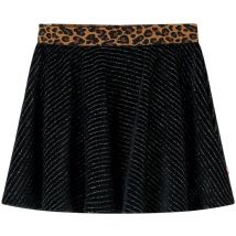 Jupe pour enfants avec ceinture léopard noir 116 Vidaxl 850828