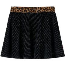 Jupe pour enfants avec ceinture léopard noir 92 Vidaxl 243182