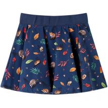 Jupe pour enfants bleu marine 128