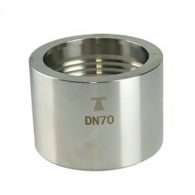 Multitanks – Jupe crantée en inox 304 DN70 Ø 85mm – Raccord Inox – Filetage plomberie, Configuration raccord, Forme du raccord, Fixation raccord