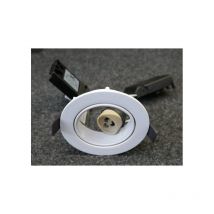 Sg Lighting - Spot encastré rond ø 94mm blanc orientable pour ampoule GU10 50W max (non inclus) intérieur IP23 Jupiter