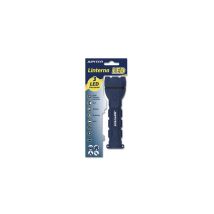 Js Corp. - Jupiter Torche De Lumière Blanche 3 Led 50lm - Corps De Caoutchouc - Résistance Ip44 - Fonctionne Avec 2 Piles Aa (non Incluses) - Couleur 