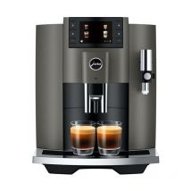 Jura E8 Dark Inox Macchina da Caffe' Automatica 17 Preparazioni