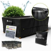 Gartenmöbel Abdeckplane CoverSafe Pro 220x140x75 cm - winterfest & wasserdicht - Schutzhülle für Gartentisch, UV-Schutz, Abdeckhaube Gartentisch