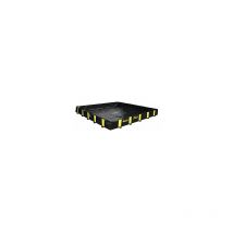 Cubeta plegable Rigid-Lock QuickBerm para tránsito ocasional