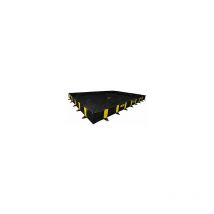 Cubeta plegable Rigid-Lock QuickBerm para tránsito ocasional