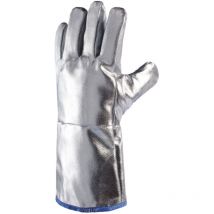 Jutec - Hitzeschutzhandschuh-Paar, Handschuhgröße: uni aus Glasgewebe / Preox-Aramidgewebe