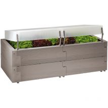 Juwel - 20474 bancal / bancal elevado Timber amplio sistema de accesorios, desde el sistema de bancal para todas las estaciones hasta el borde de