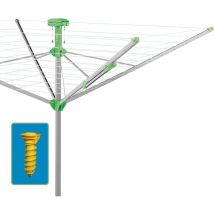 Juwel - Séchoir parapluie Novaplus 500 Easy (parapluie, ø 2,95 m, tendeur automatique)