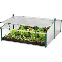 Juwel - Serre double Easy Fix + fixation fenêtre, 120x100x40 / 30 cm