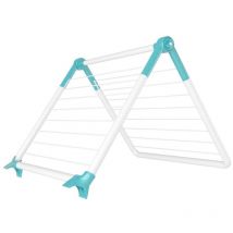 Juwel - Superdry Wing tendedero (longitud de secado 8,8 m, color menta, flexible 0-180° para bañera/ducha/balcón) 40807