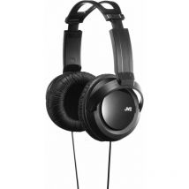 HA-RX330-E/Hi-Fi Casque - Circum-aural - Bandeau - Avec fil - 12 - 22000 Hz - 2,5 m - Noir (HARX330E) - JVC