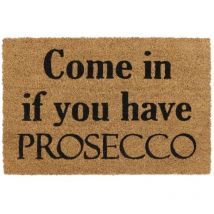 JVL - Eco-Friendly Latex Backed Coir Doormat, 40x60cm, Prosecco