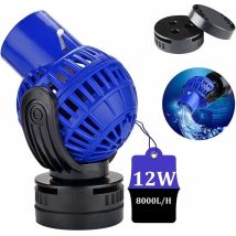 Jvp-132 Pompe À Vagues, 8000l/h 12 Watt Pompe De Brassage Wave Maker Pour Aquarium 100150cm Pompe De Circulation Pour L'Eau Douce Et Salée
