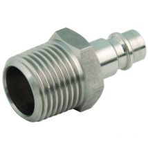 JWL 1/4in BSPT Male Plug - 54031213