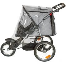 Karlie - k carrito para paseo sport buggy teflon, negro-gris 123 x 57 x 105CM