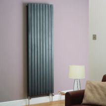 Kartell - Boston Anthracite 1800mm x 410mm Designer Radiator - BOS1800-410A