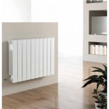 Kartell - Vermont White Aluminium 581mm x 1200mm Designer Horizontal Radiator - VER500-15